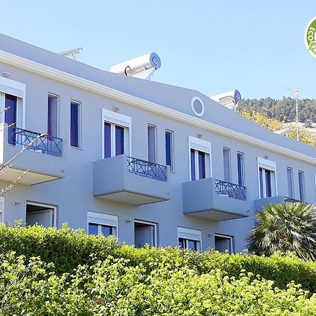 Point Twins Apartments Vrontádos Esterno foto