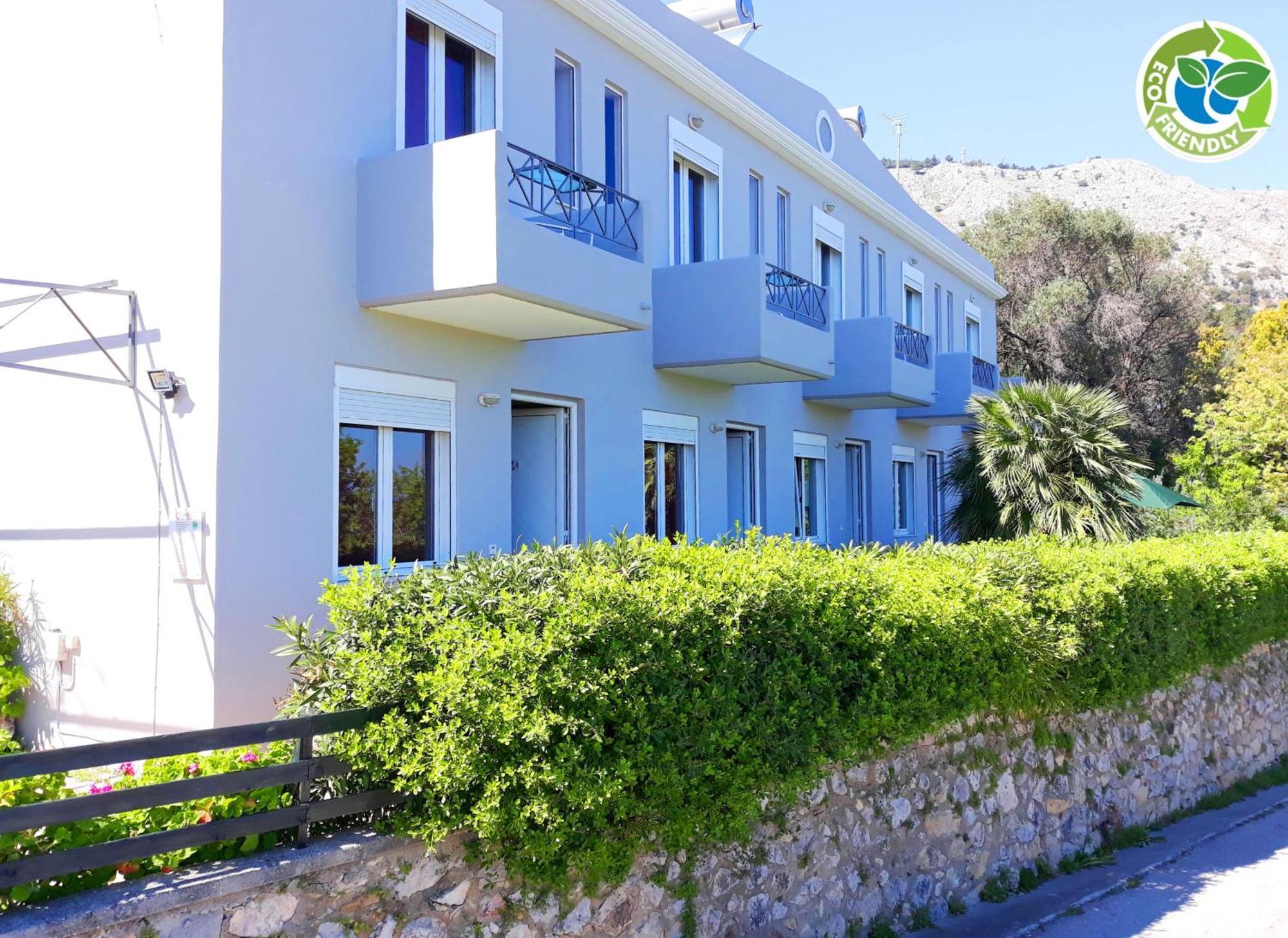 Point Twins Apartments Vrontádos Esterno foto