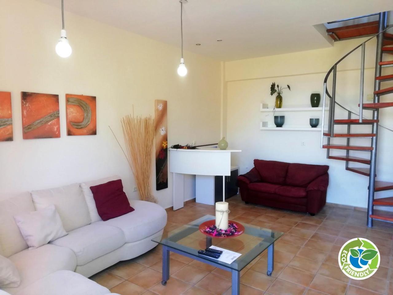 Point Twins Apartments Vrontádos Esterno foto
