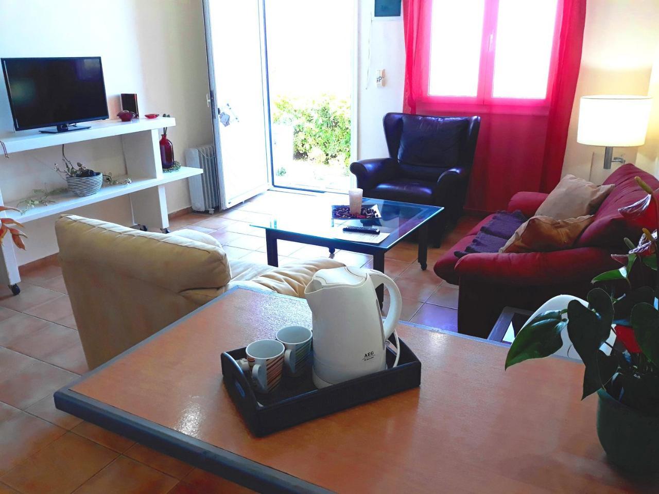 Point Twins Apartments Vrontádos Esterno foto
