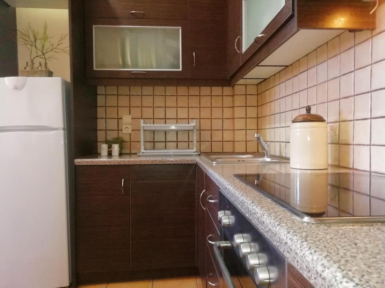 Point Twins Apartments Vrontádos Esterno foto