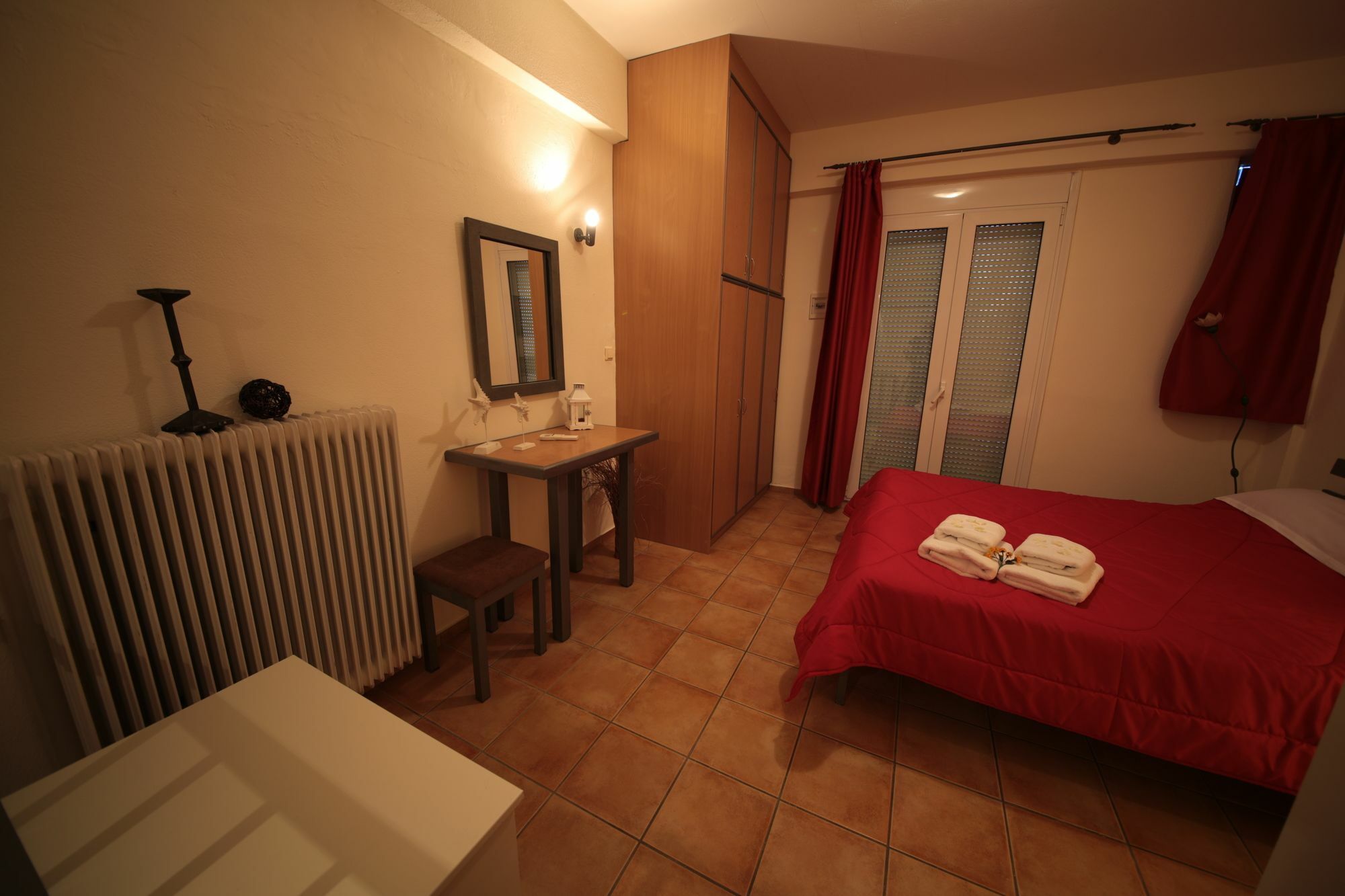 Point Twins Apartments Vrontádos Esterno foto